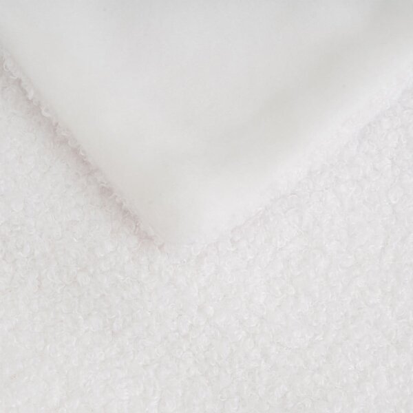 Bílá deka s beránkem 130x160 cm Sherpa Bouclé – Casa Selección