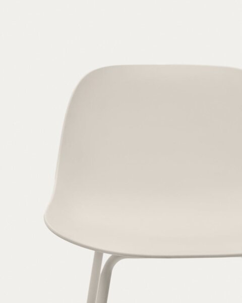 Krémová barová židle (výška sedáku 74 cm) Altea – Kave Home