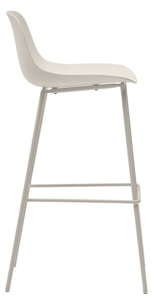 Krémová barová židle (výška sedáku 74 cm) Altea – Kave Home
