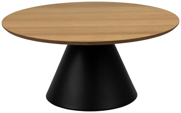 KONFERENČNÍ STOLEK, přírodní barvy, dřevo, kov, 85/85/40 cm MID.YOU - Konferenční stolky, Online Only