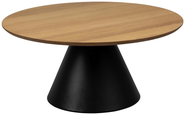 KONFERENČNÍ STOLEK, přírodní barvy, dřevo, kov, 85/85/40 cm MID.YOU - Konferenční stolky, Online Only