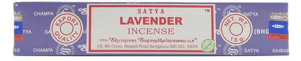 Vonné tyčinky Satya Lavender, 15 g