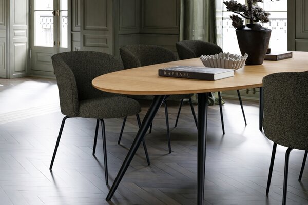 ​​​​​Dan-Form Dubový rozkládací jídelní stůl DAN-FORM Eclipse 200-300 x 110 cm