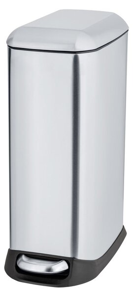 Nášlapný odpadkový koš z nerezové oceli ve stříbrné barvě 20 l Design – Wenko