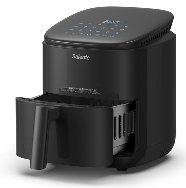Salente AirFit, horkovzdušná fritéza 4v1, 3,5 l, černá