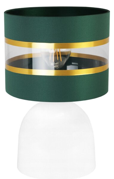 Stolní lampa Elegance, 1x textilní stínítko (výběr ze 6 barev), (výběr ze 2 barev konstrukce), g