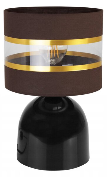 Stolní lampa Elegance, 1x textilní stínítko (výběr ze 6 barev), (výběr ze 2 barev konstrukce), g