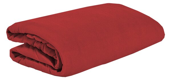 Jersey prostěradlo BASIC ČERVENÉ 90x200 cm
