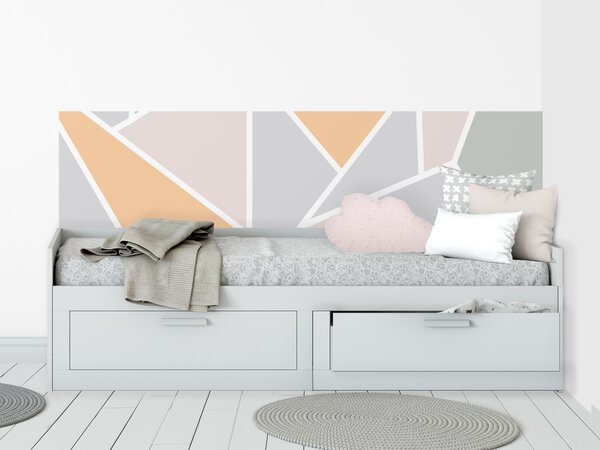 FUGU Pruh za postel - Geometric emotion jungle Varianta ochrany zdi: Delší strana postele 200x65 cm