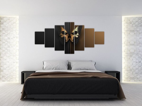 Obraz - Motýl smrti (210x100 cm)