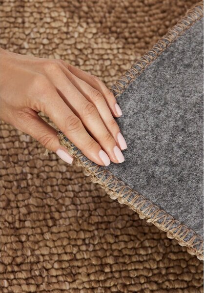 Světle hnědý pratelný běhoun 80x240 cm Rocco Caramel – Elle Decoration