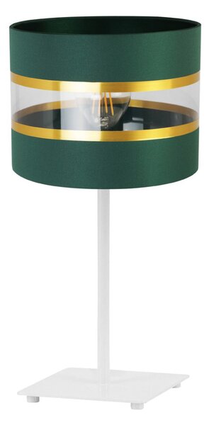 Stolní lampa Elegance, 1x textilní stínítko (výběr ze 6 barev), (výběr ze 2 barev konstrukce), g, ln