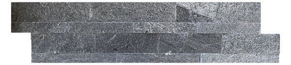 Kamenný obklad, Kvarcit šedostříbrný, 15x60 cm