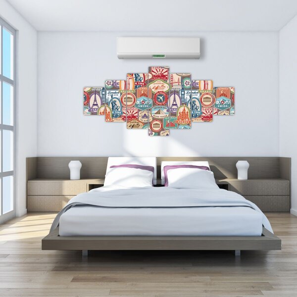 Obraz cestovatele (210x100 cm)