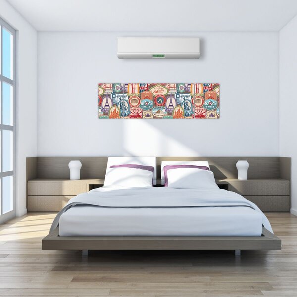Obraz cestovatele (170x50 cm)