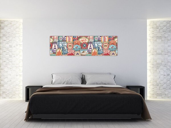 Obraz cestovatele (170x50 cm)