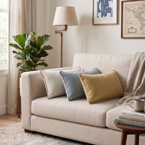Povlaky na polštáře v sadě 2 ks 30x50 cm Linen – Mioli Decor