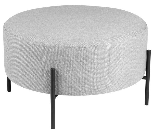 Šedý taburet Somcasa Camilo 60 cm