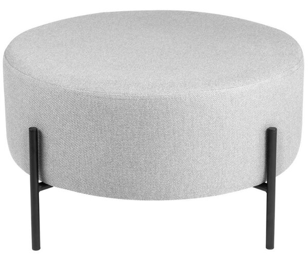 Šedý taburet Somcasa Camilo 60 cm