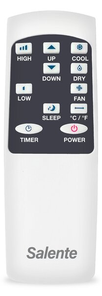Salente SummerICE9, chytrá mobilní klimatizace, 9000 BTU, WiFi+Bluetooth, dálk. ovl
