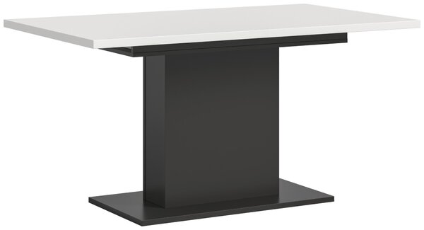 VÝSUVNÝ STŮL, bílá, 150-190/76/90 cm, Online Only
