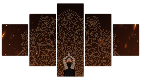 Obraz - Meditace (125x70 cm)