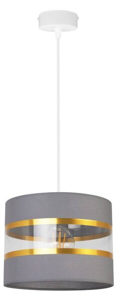Závěsné svítidlo Elegance, 1x textilní stínítko (výběr ze 6 barev), (výběr ze 2 barev konstrukce), g