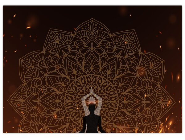 Obraz - Meditace (70x50 cm)