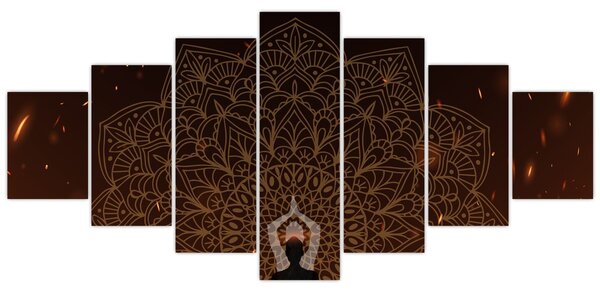 Obraz - Meditace (210x100 cm)