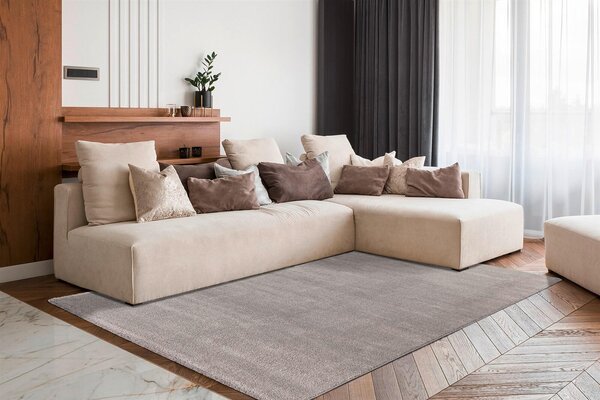KOBEREC, 80/150 cm šedá - Online Only koberce & rohožky, Online Only