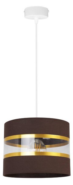 Závěsné svítidlo Elegance, 1x textilní stínítko (výběr ze 6 barev), (výběr ze 2 barev konstrukce), g
