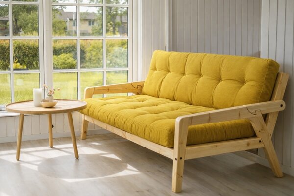Karup Design Manšestrová rozkládací pohovka Grab 204 cm