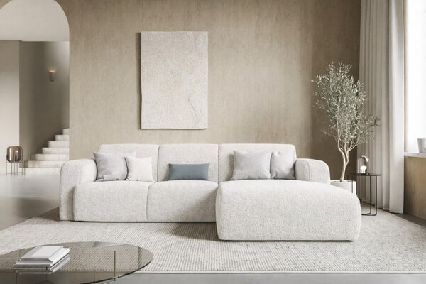 -25 % Dny MOMENTI– Windsor & Co Bouclé rohová pohovka Lola 250 cm, pravá
