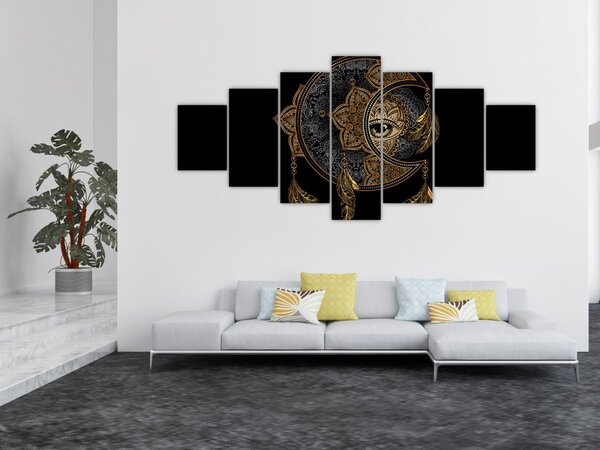 Obraz - Magické oko (210x100 cm)