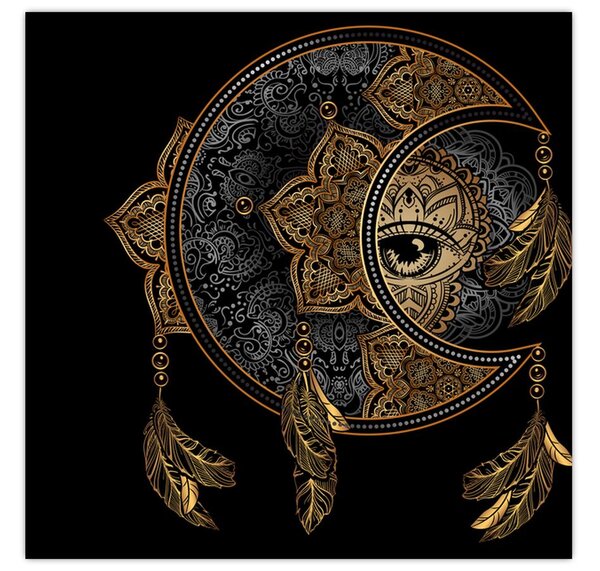 Obraz - Magické oko (30x30 cm)