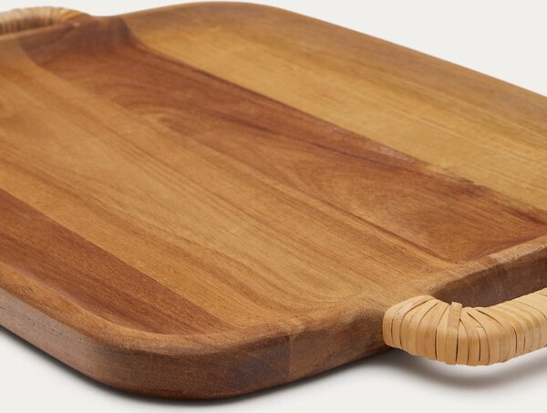 Dřevěné servírovací prkénko Kave Home Sardis 51 x 35,5 cm