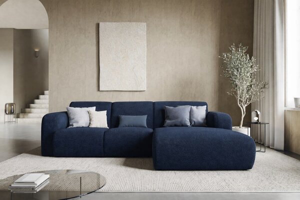 -25 % Dny MOMENTI– Windsor & Co Bouclé rohová pohovka Lola 250 cm, pravá