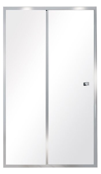 Besco Posuvné sprchové dveře DUO SLIDE 100x195 (110x195, 120x195, 130x195 ) pro instalaci do niky - bez vaničky Rozměry (cm): šířka: 100