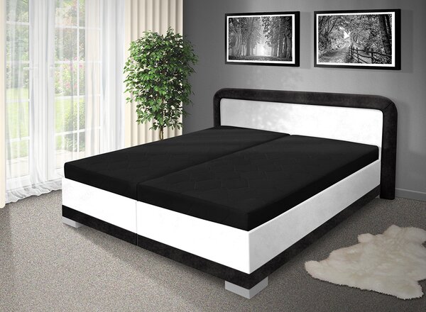 Manželská postel s úložným prostorem Jaro 200x180 Barva: Bílá