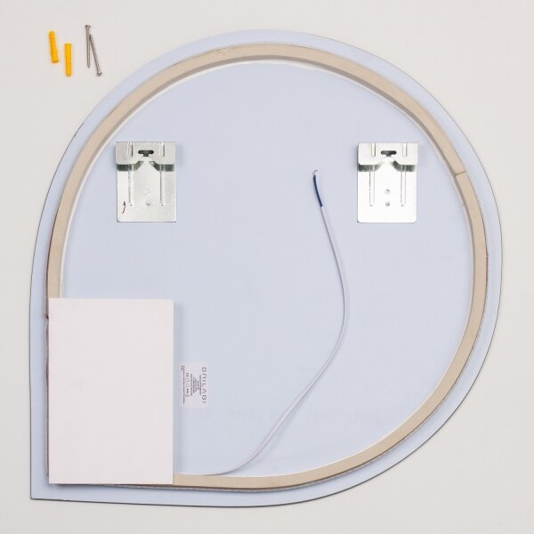 Brilagi - LED Koup. zrcadlo RICADI LED/19W/230V 60x60 cm IP44 CRI 90 stmív.+CCT