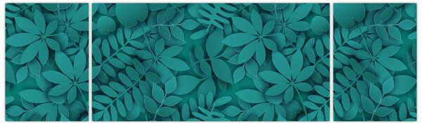Obraz listů (170x50 cm)
