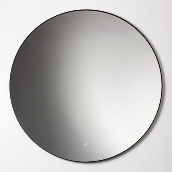 Brilagi - LED Koup. zrcadlo VENA BLACK LED/19W/230V 60 cm IP44 CRI 90 stmív.+CCT