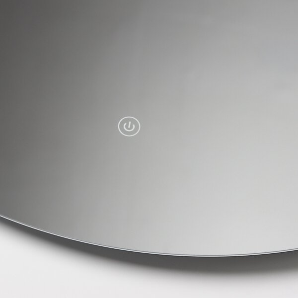 Brilagi - LED Koup. zrcadlo LUNA LED/26W/230V pr. 80 cm IP44 CRI 90 stmív. + CCT