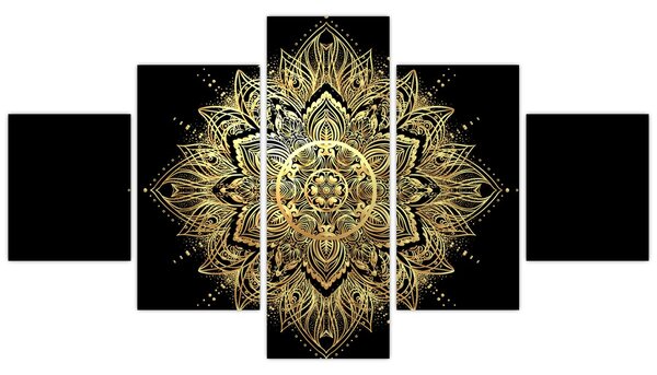 Obraz - Mandala bohatství (125x70 cm)