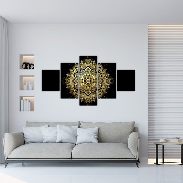 Obraz - Mandala bohatství (125x70 cm)