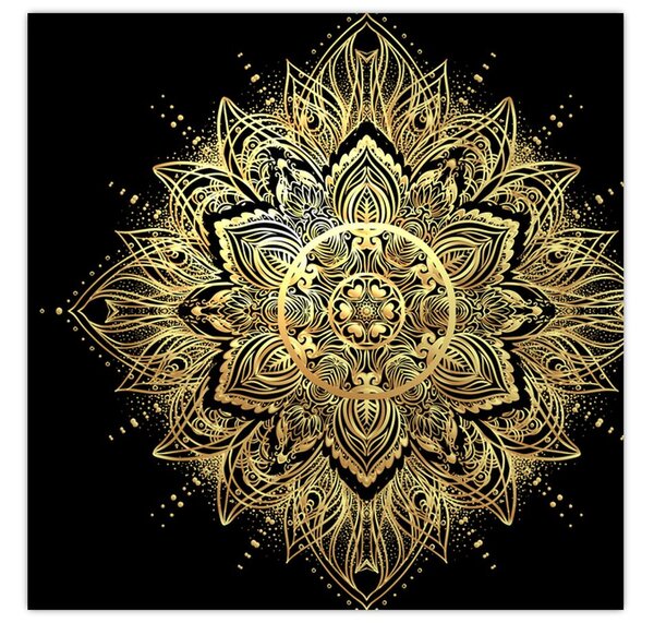 Obraz - Mandala bohatství (30x30 cm)