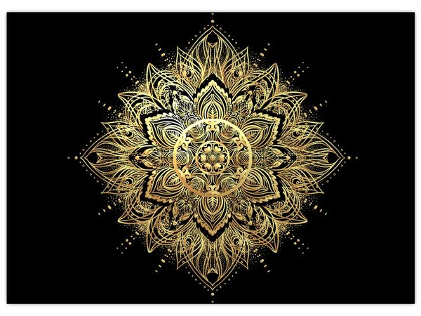 Obraz - Mandala bohatství (70x50 cm)