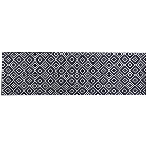 Koberec 60 x 200 cm černý/bílý KARUNGAL