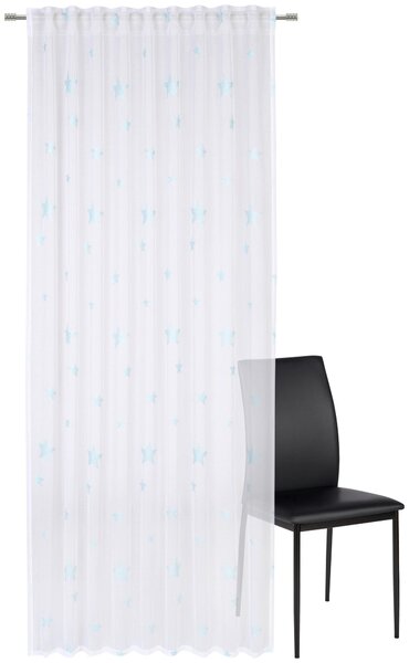 DĚTSKÝ ZÁVĚS, průhledné, 140/245 cm Ben'n'jen - Dětské závěsy
