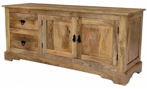 TV stolek 140x60x45 Guru z masivu mango
